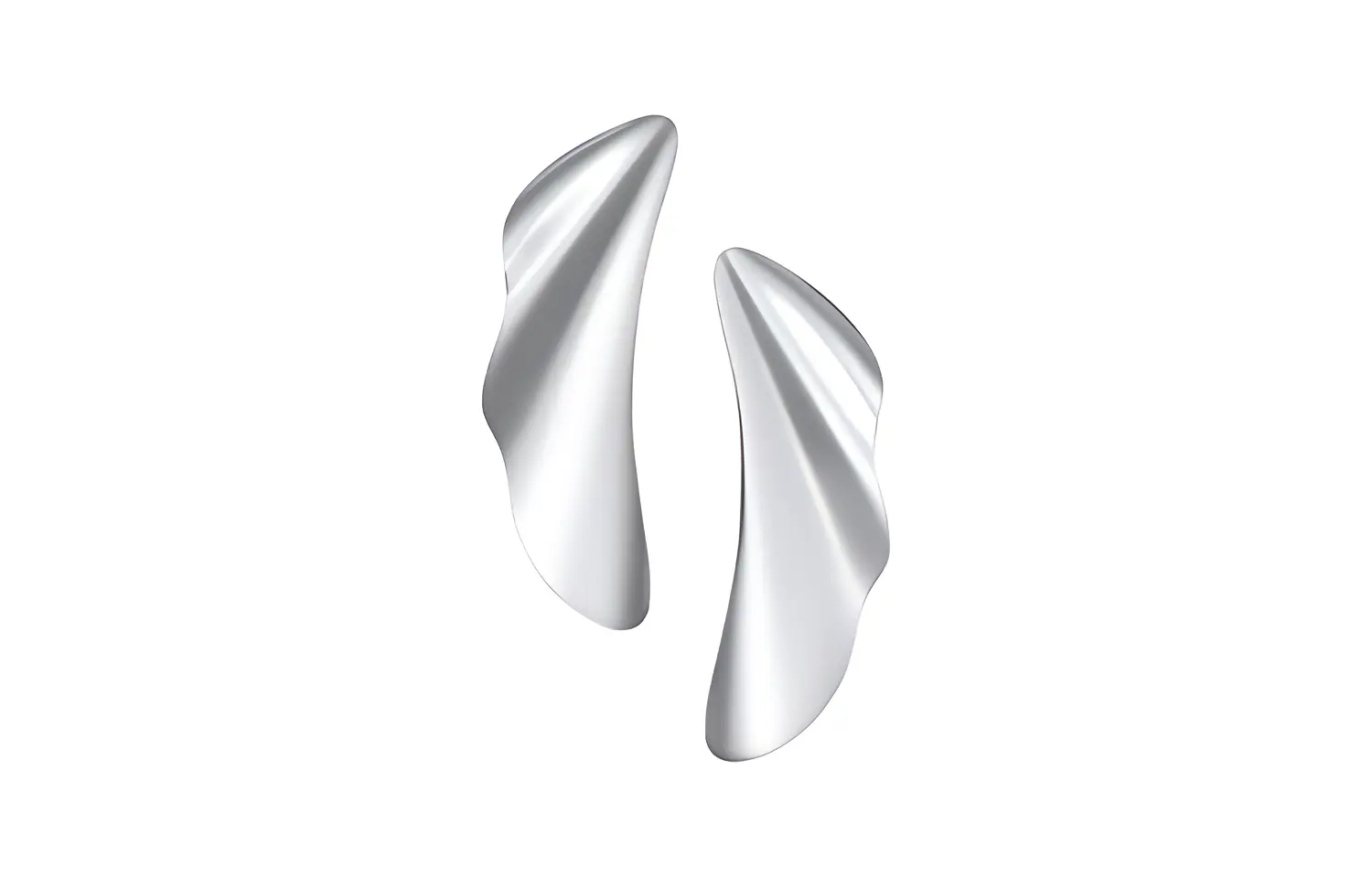TIFFANY & CO. Серьги из стерлингового серебра для женщин Silver